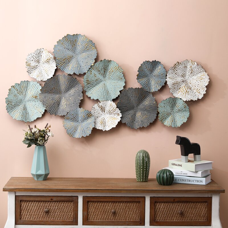 Mistana™ Metal Flowers Wall Décor & Reviews Wayfair